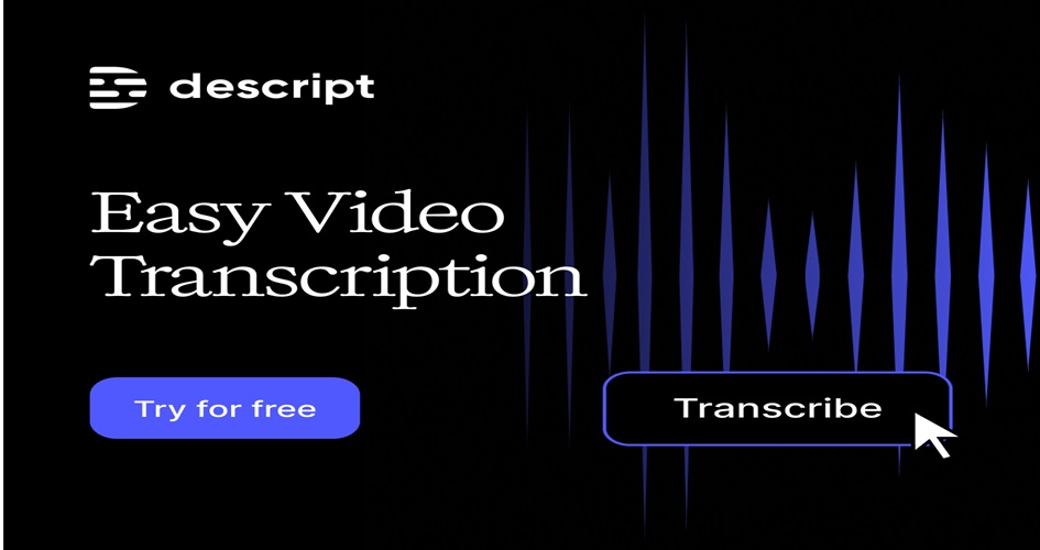 AI driven Video and Audio Editing with Descript